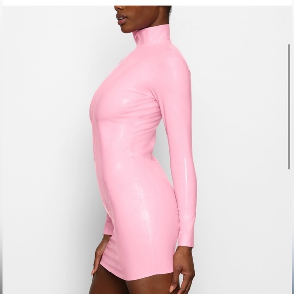 Skims latex dress pink - Picture 4 of 5